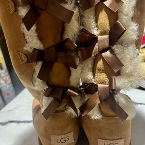 UGG Tan Moccasin Boots